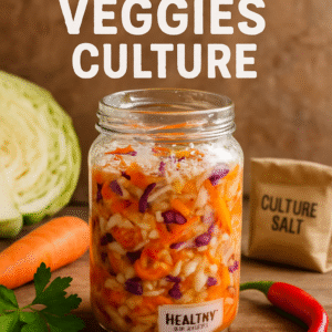 🥬 Fermented Veggies Culture – Make It at Home