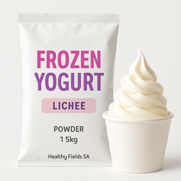 🍧 Frozen Yogurt – Lichee Velvet Swirl Exotic and refreshing, this delicate blend brings the subtle sweetness of lichee to life. Perfect for those who crave a light yet luxurious frozen treat with an aromatic twist.