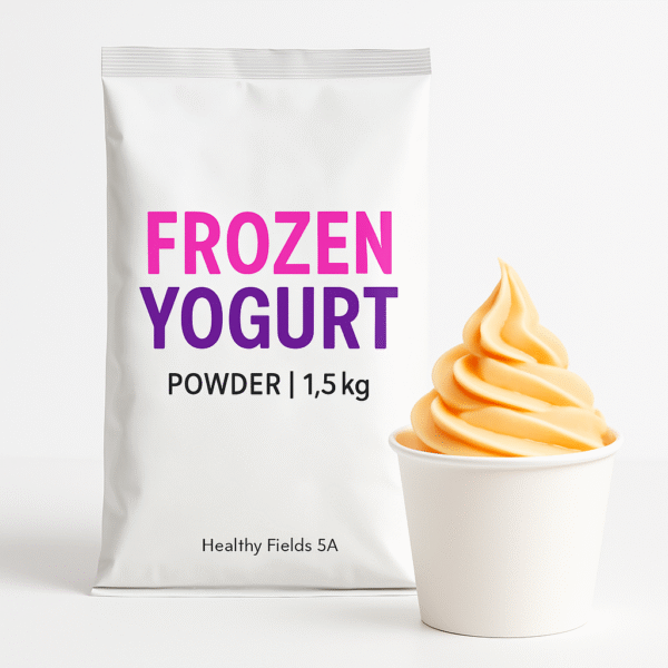 Frozen Yogurt Powder Mix – Peach Flavour (Makes ±5L) Discover the Perfect Peach Flavour Indulge in the sweet and tangy taste of summer with our Frozen Yogurt Powder Mix – Peach Flavour. Designed for effortless preparation, this powder mix makes creating delicious, smooth, and creamy frozen yogurt a breeze. Unlock the tropical delight in every spoonful, bringing freshness, satisfaction, and joy to your desserts while elevating your taste buds to a new level. Simple Preparation for Everyone Perfect for home kitchen enthusiasts, frozen yogurt shop owners, and dessert lovers alike, this mix takes the complexity out of frozen yogurt making. To achieve ±5 liters of perfectly blended peach-flavored frozen yogurt, simply follow the straightforward instructions provided: mix the powder with water and let it transform into a flavorful dessert ready to impress. Whether you’re preparing treats for family gatherings, events, or your customers in a commercial setting, this mix saves you time while ensuring consistent quality. A Healthy and Versatile Dessert Option Frozen Yogurt Powder Mix is not only delicious – it’s also a healthier alternative to traditional desserts. Made with high-quality ingredients, the peach-flavored mix offers a low-fat, guilt-free way to enjoy tantalizing sweetness. It’s perfect for customizable recipes too! Add fresh peach slices, granola, or other toppings to enhance your creations, giving you endless opportunities to delight your palate. Whether served in cones, bowls, or cups, this dessert is guaranteed to surprise and delight every guest. Uncompromising Quality to Trust Our Frozen Yogurt Powder Mix is crafted with a focus on quality, freshness, and consistency. Every batch is produced to meet high standards, ensuring reliability and flavor in every serving. Say goodbye to complicated processes or inconsistent results – with this mix, you can achieve smooth, creamy frozen yogurt effortlessly while creating memorable dessert moments. Bring bright peachy flavors home or to your business today. Order now and experience the convenience, joy, and unbeatable taste of Frozen Yogurt Powder Mix – Peach Flavour.