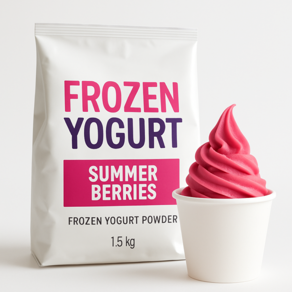 🍓🍇 Frozen Yogurt – Summer Berry Cascad